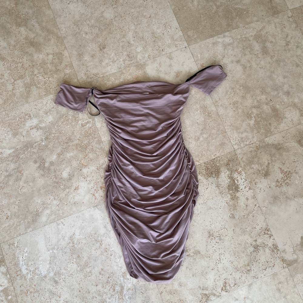 Revolve Superdown Tan dress Size medium NWT